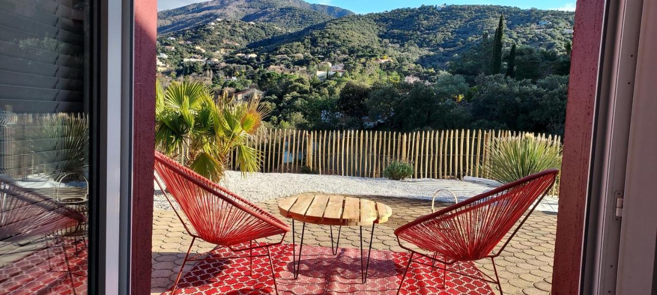 Villa Label Vue Chambres D'Hotes Avec Piscine Au Boulou Le Boulou Exterior foto