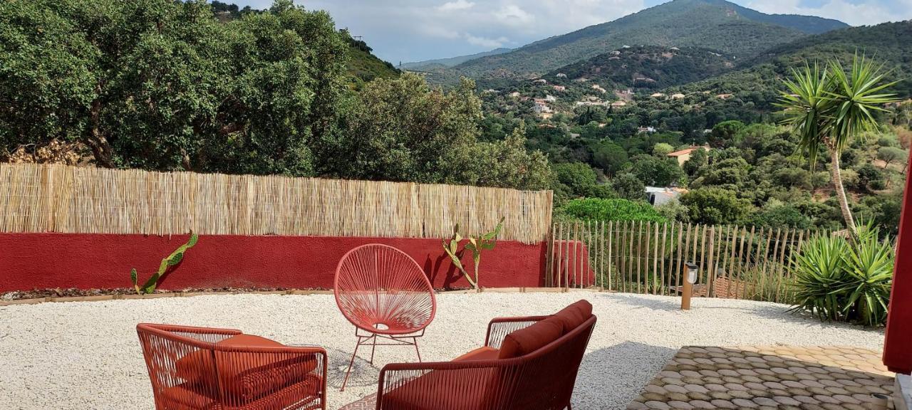 Villa Label Vue Chambres D'Hotes Avec Piscine Au Boulou Le Boulou Exterior foto